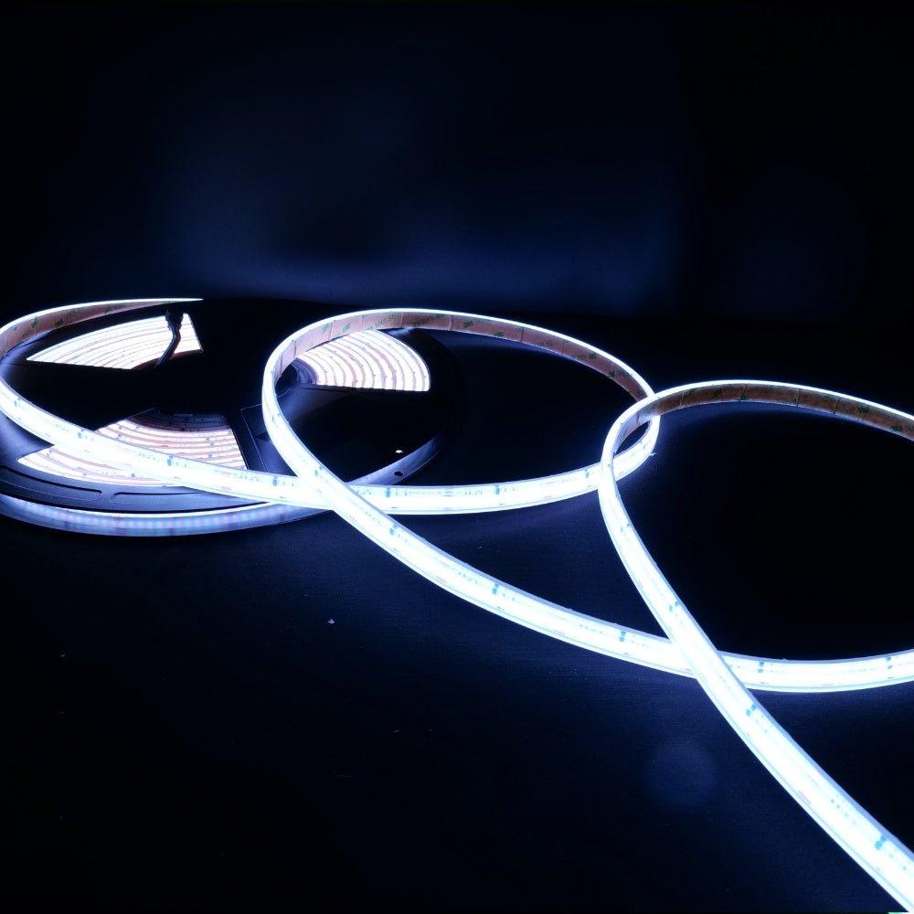 RGB COB LED Strip 24V IP68 Waterproof 840 LEDs/m 5cm Cut - House of LEDS