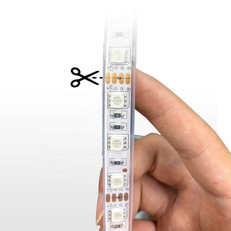 RGB LED Strip 12V 5050 IP20 Non-Waterproof 60LED/m 5 Metre - UK LED Lights