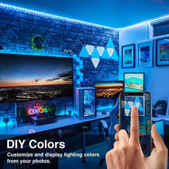 RGB LED Strip 12V IP20 Non-Waterproof 300LEDs 10 Metre WiFi Wireless Control Kit - UK LED Lights