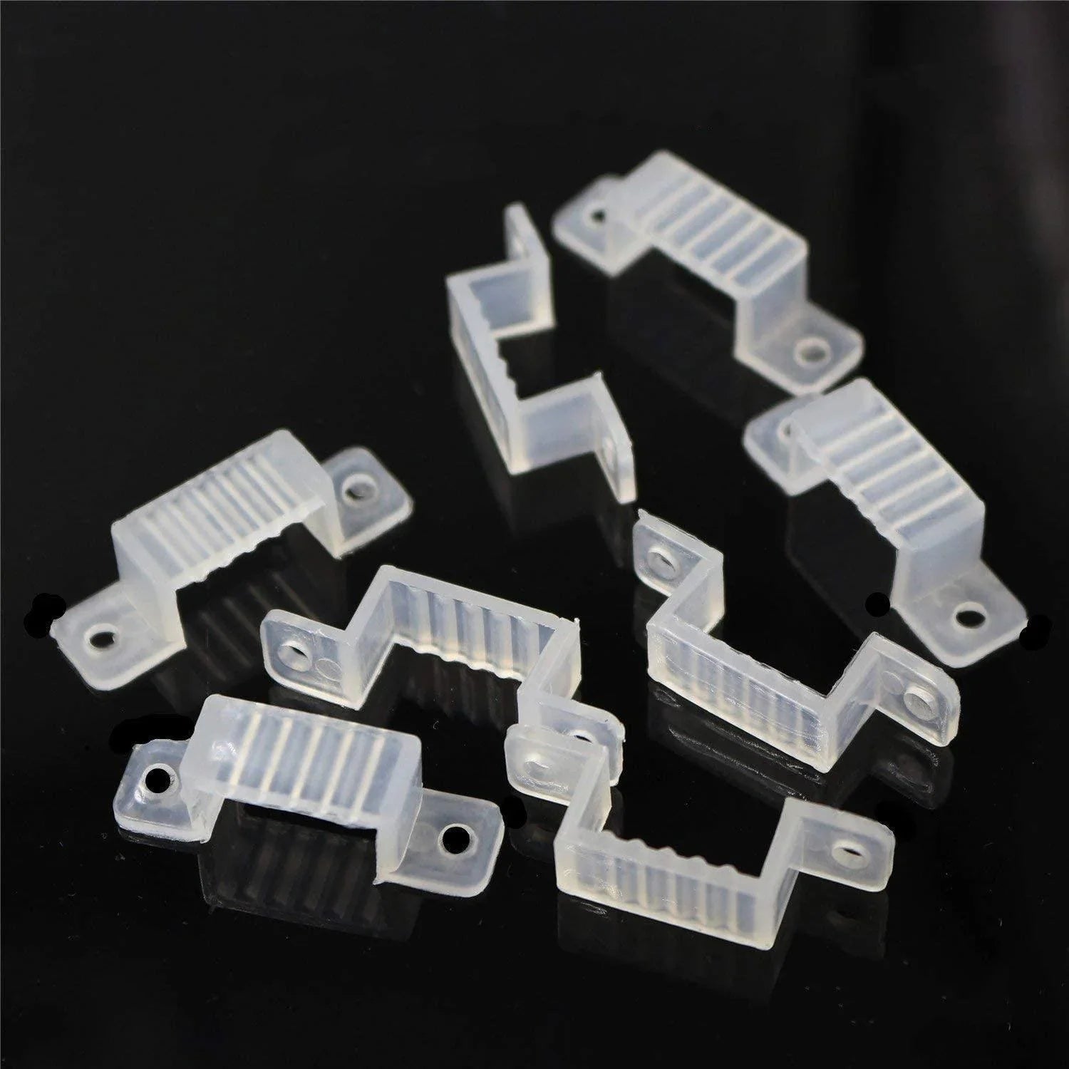 RGB LED Strip 220V 240V Clips x 20 - UK LED Lights