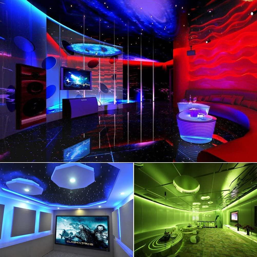 RGB LED Strip DC 24V 10m One Length 5050 IP20 Non-Waterproof 60LED/m - UK LED Lights