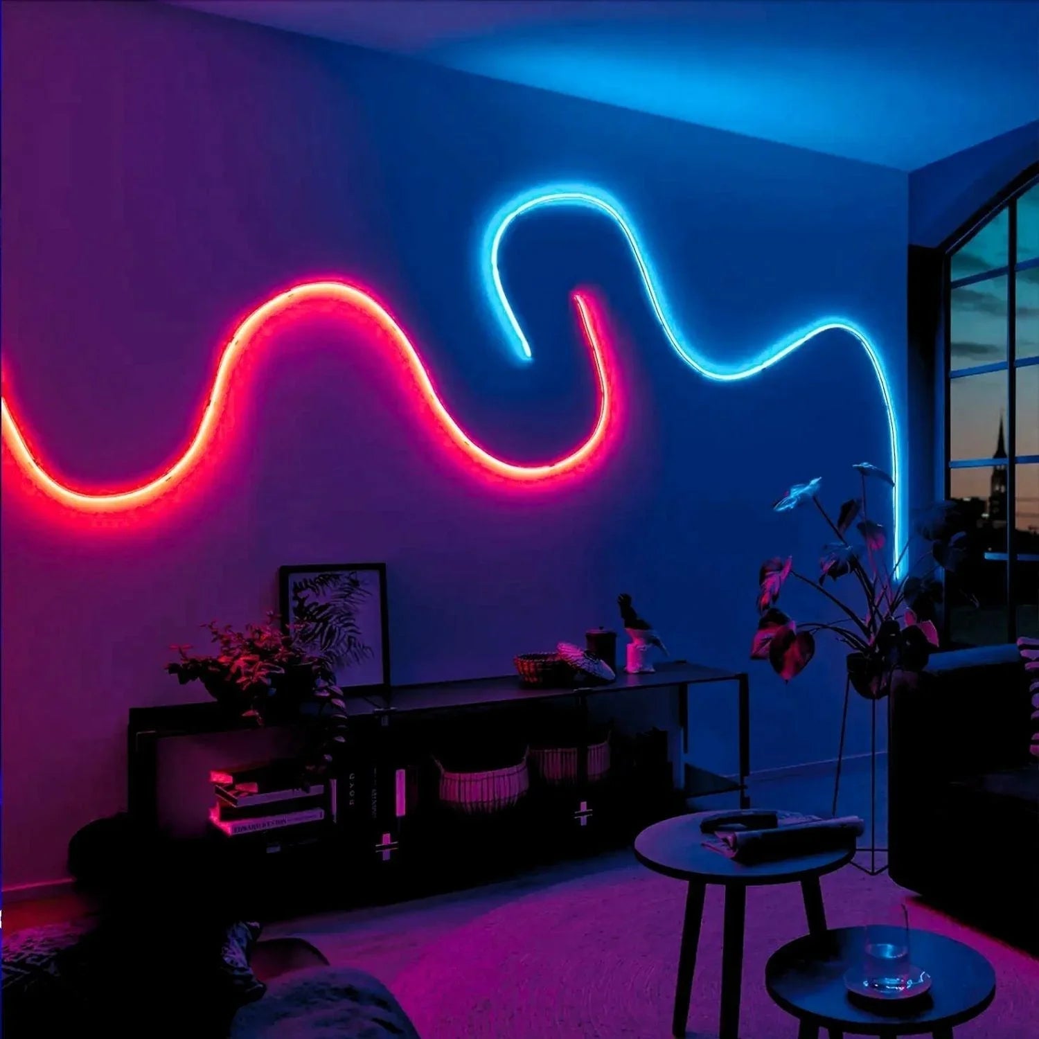RGB Neon Flex 6x12mm 24V IP65 Waterproof 5cm cut 10 Metre - UK LED Lights