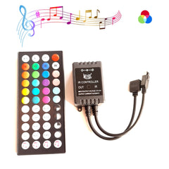 RGB Neon Flex Light DC 12V 8x18mm IP65 Waterproof with Music Controller Kit - House of LEDS