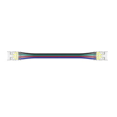 10mm 4-Pin Connectors Kit for RGB COB LED Strip Light IP20