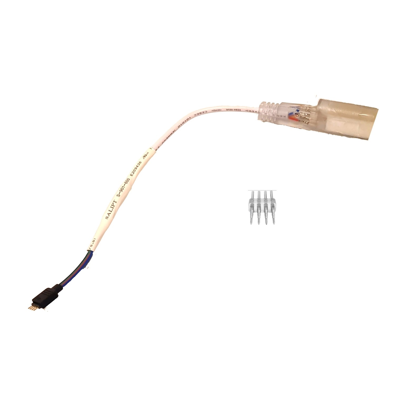 RGB Neon Flex DC 12V/ 24V 10x20mm 4 Pin Connector - ATOM LED