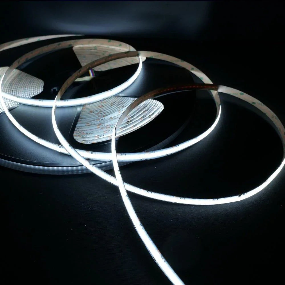 RGBW (3000K) COB LED Strip 24V IP20 non-Waterproof 784 LEDs/m 10mm wide - UK LED Lights