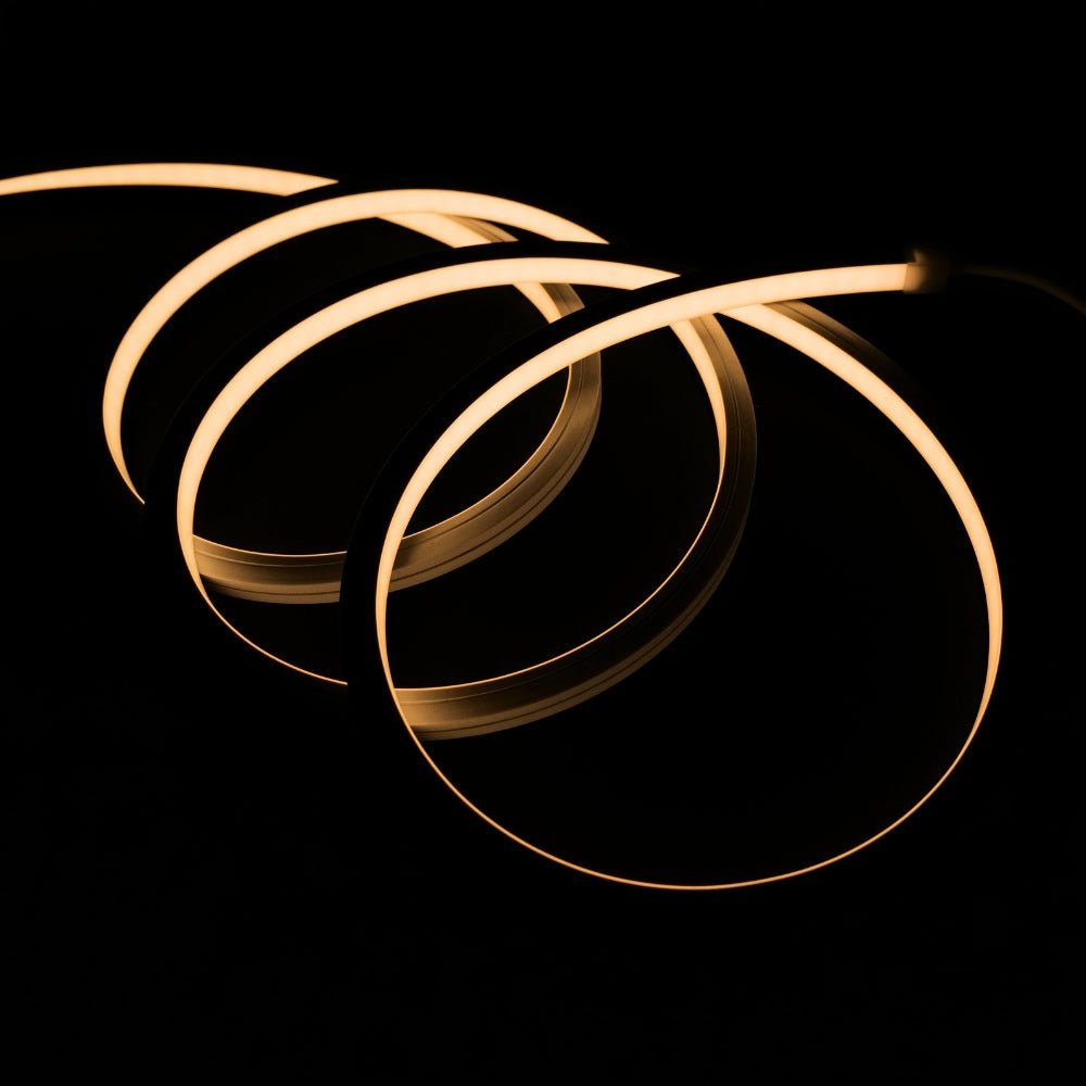 RGBW (3000K) LED Neon Flex 13x13mm IP67 Waterproof 48V 20 Metre - House of LEDS