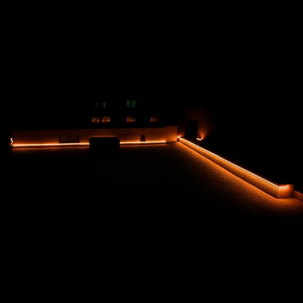 RGBW (3000K) LED Neon Flex 13x13mm IP67 Waterproof 48V 20 Metre - House of LEDS