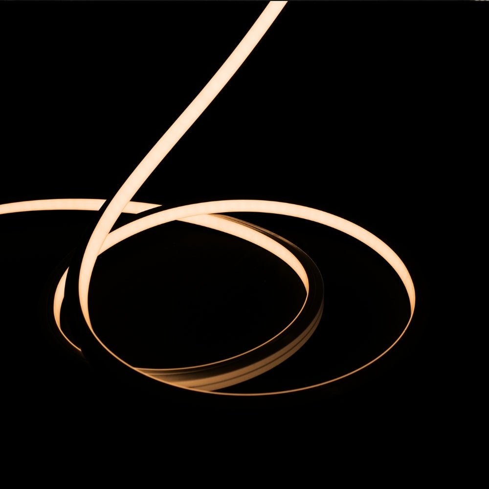 RGBW (3000K) LED Neon Flex 13x13mm IP67 Waterproof 48V 20 Metre - House of LEDS