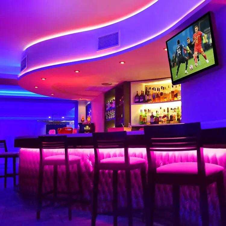 RGBW (3000K) LED Neon Flex 13x13mm IP67 Waterproof 48V 20 Metre - House of LEDS