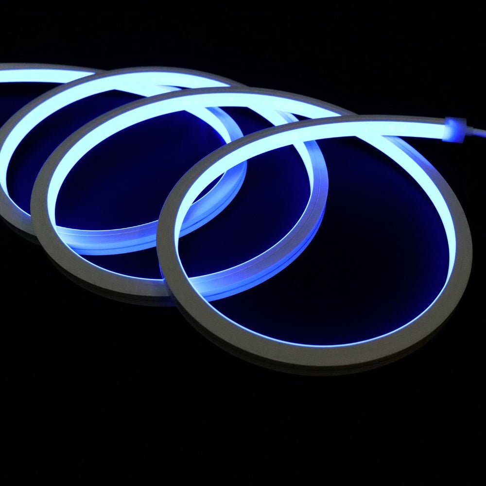 RGBW (3000K) LED Neon Flex 13x13mm IP67 Waterproof 48V 20 Metre - House of LEDS