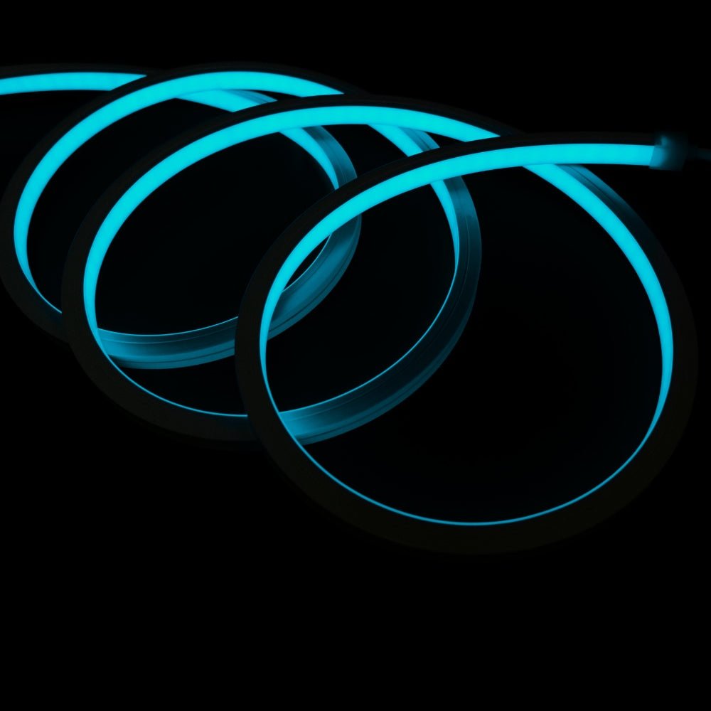 RGBW (3000K) LED Neon Flex 13x13mm IP67 Waterproof 48V 20 Metre - House of LEDS