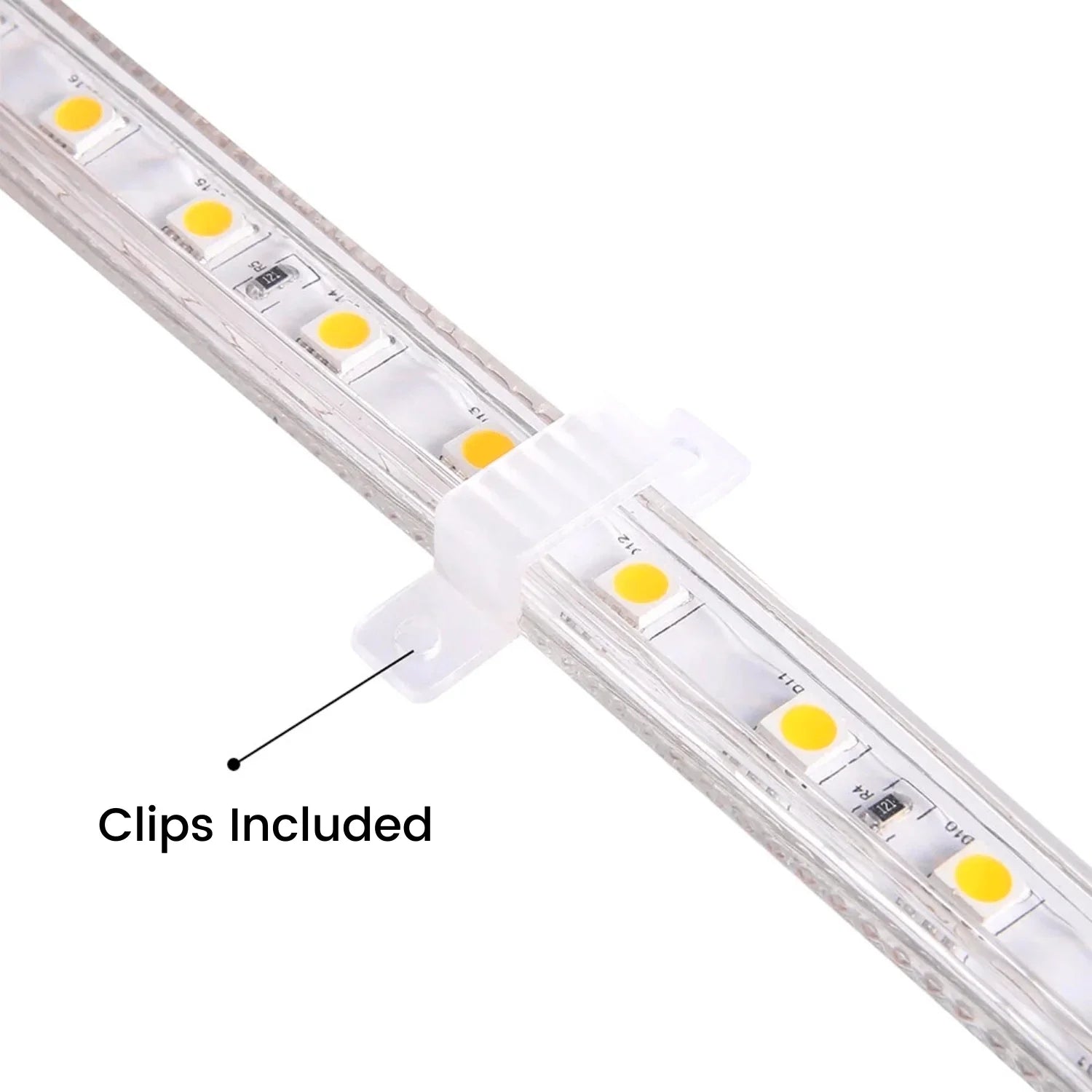 RGB LED Strip 120 LEDs/m 220V IP67 Wireless Bluetooth App Control with Remote - ATOM LED