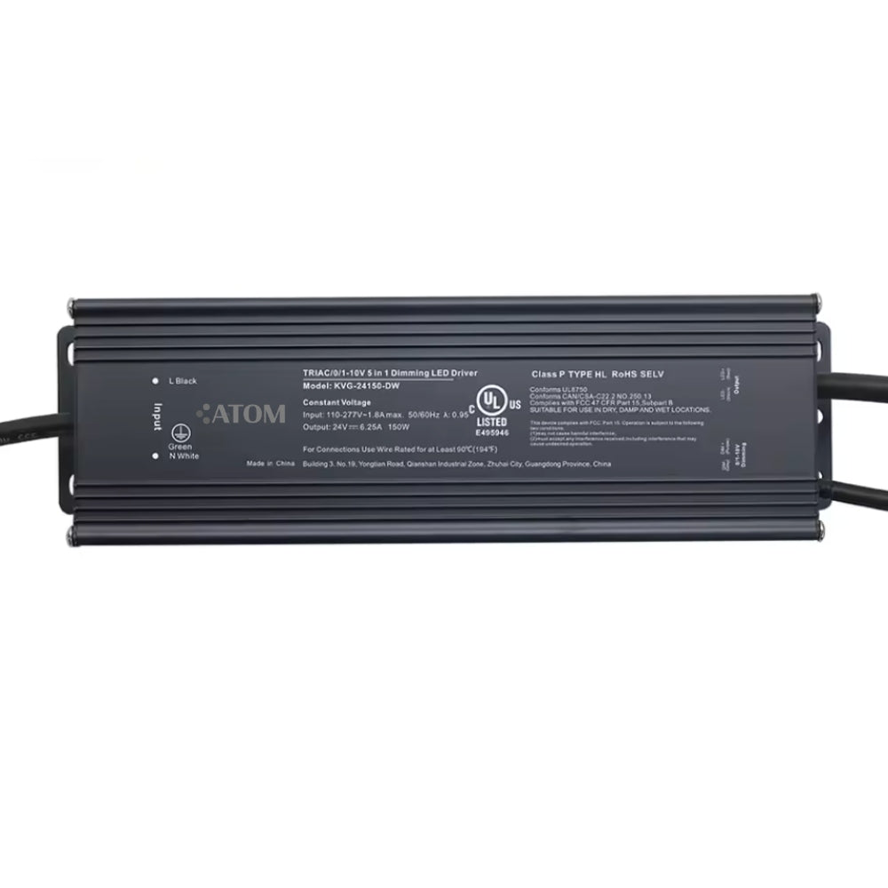24V IP66 Triac Dimmable Power Supply Driver Constant Voltage 120W