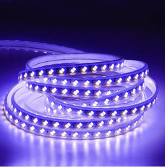 Tricolour LED Strip Light 220V 240V 5730 Warm White, Blue, Purple IP65 120LED/m Kit - UK LED Lights
