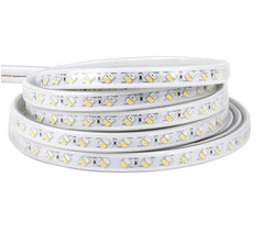Tricolour LED Strip Light 220V 240V 5730 Warm White, Natural White, Cool White IP65 120LED/m Kit - UK LED Lights