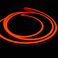 RGBW LED neon flex 10x18mm profile horizontal bend direction