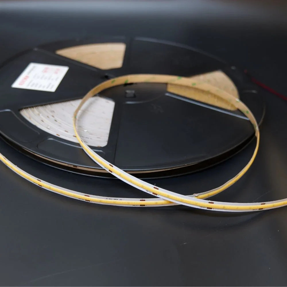 Extra Long Natural White 4000K COB LED Strip 48V 480LEDs/m IP20 - UK LED Lights