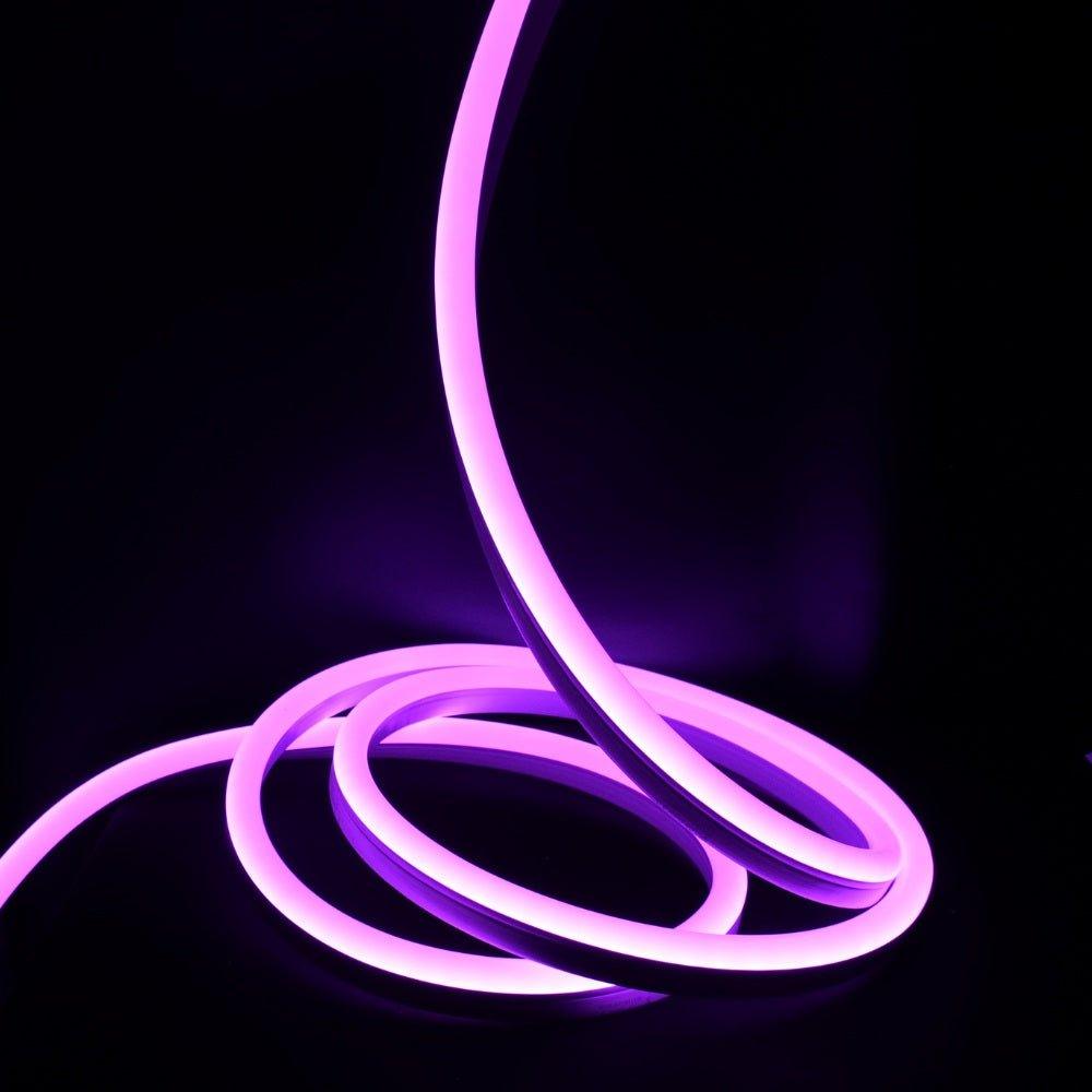 Ultra Long RGB Neon Flex 15x25mm 48V IP68 Waterproof 30 Metre - House of LEDS