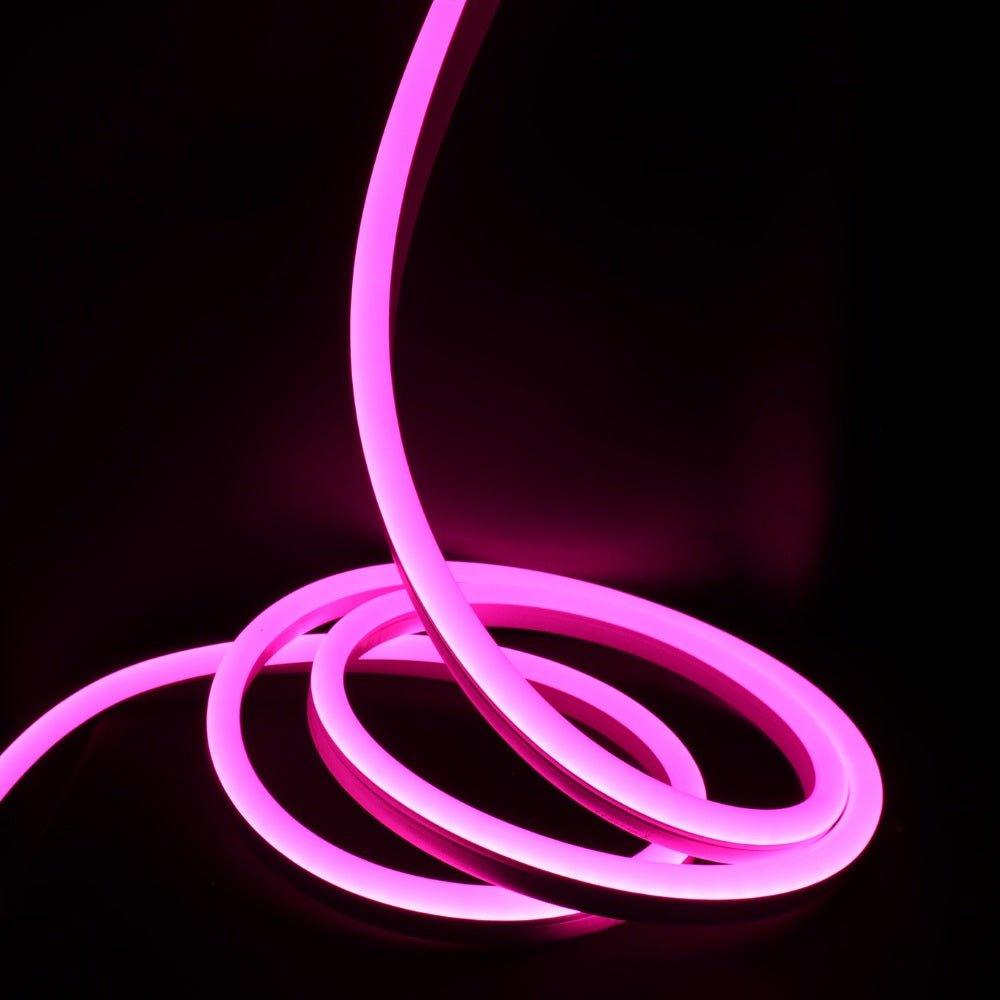 Ultra Long RGB Neon Flex 15x25mm 48V IP68 Waterproof 30 Metre - House of LEDS