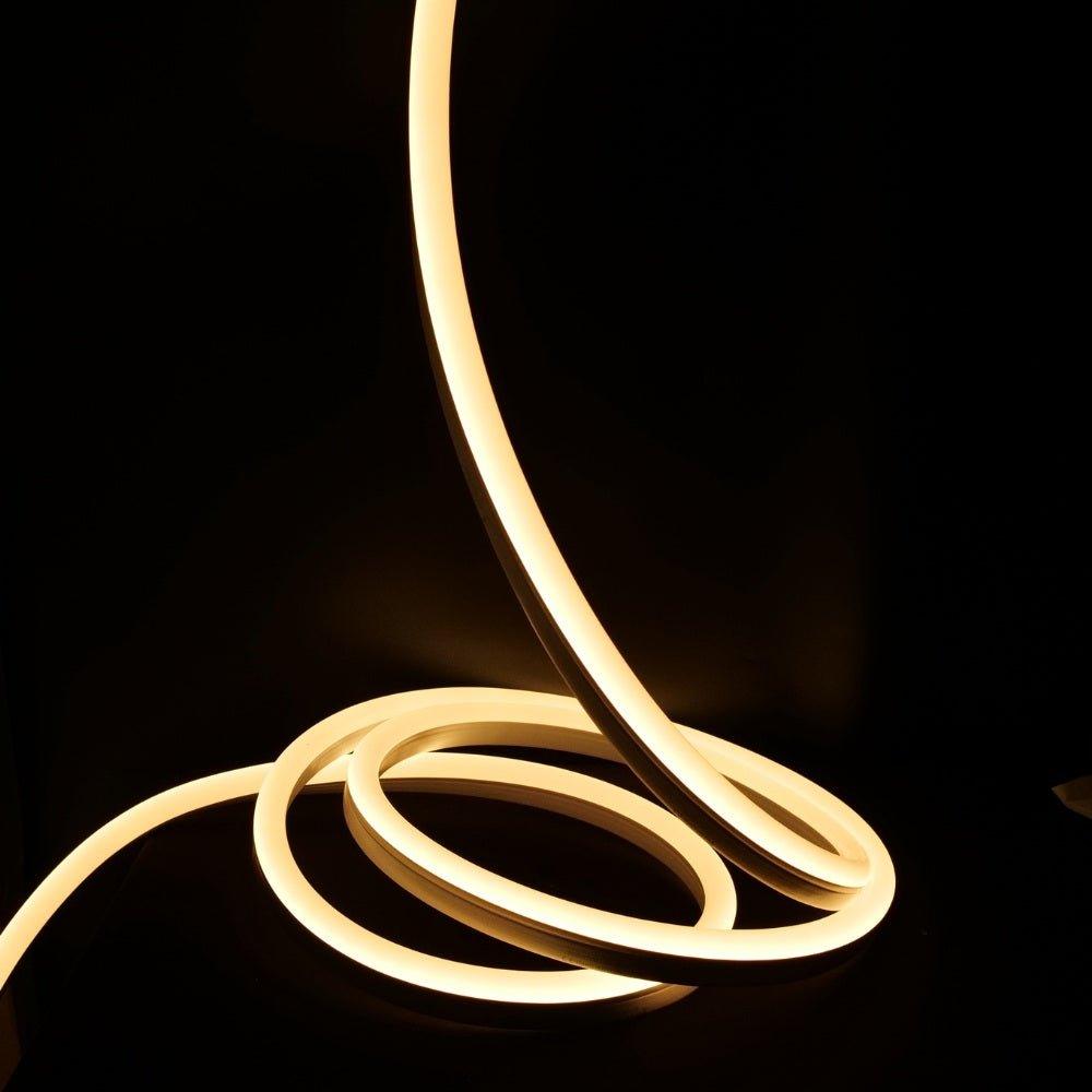 Ultra Long RGB Neon Flex 15x25mm 48V IP68 Waterproof 30 Metre - House of LEDS