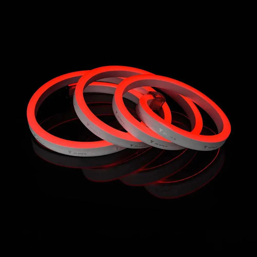 Ultra Long RGB Neon Flex 48V 10x20mm IP67 Waterproof 30 Metre - House of LEDS
