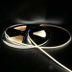 Extra Long Warm White 3000K COB LED Strip 48V 480LEDs/m IP20 - UK LED Lights
