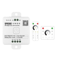 Wall Panel Controller for SP636E DC5 - 24V Addressable LED Strip Controller - House of LEDS