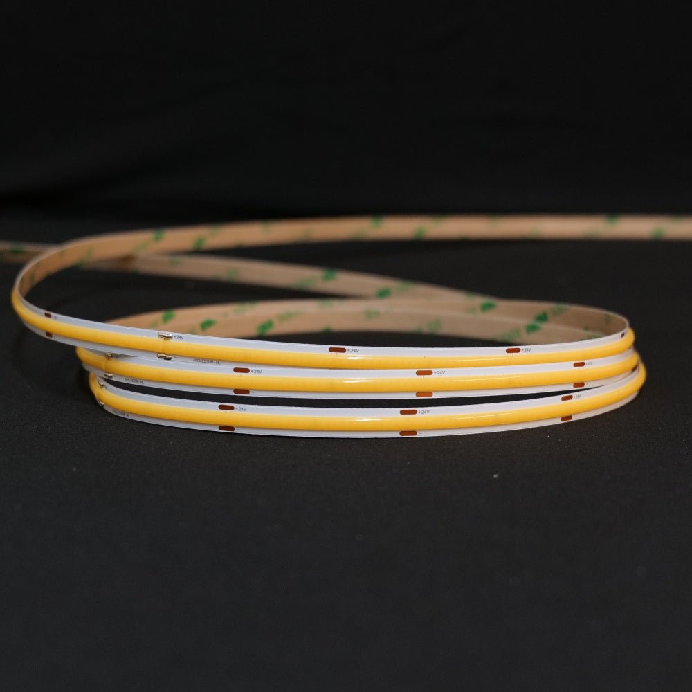 Warm White 3000K COB LED Strip 24V 480LEDs/m IP20 20m Run - House of LEDS