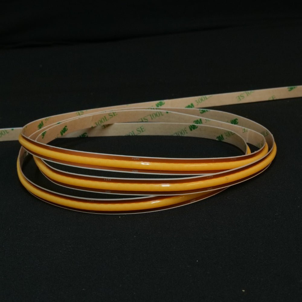 Warm White 3000K COB LED Strip 24V 480LEDs/m IP20 Cut Anywhere - House of LEDS