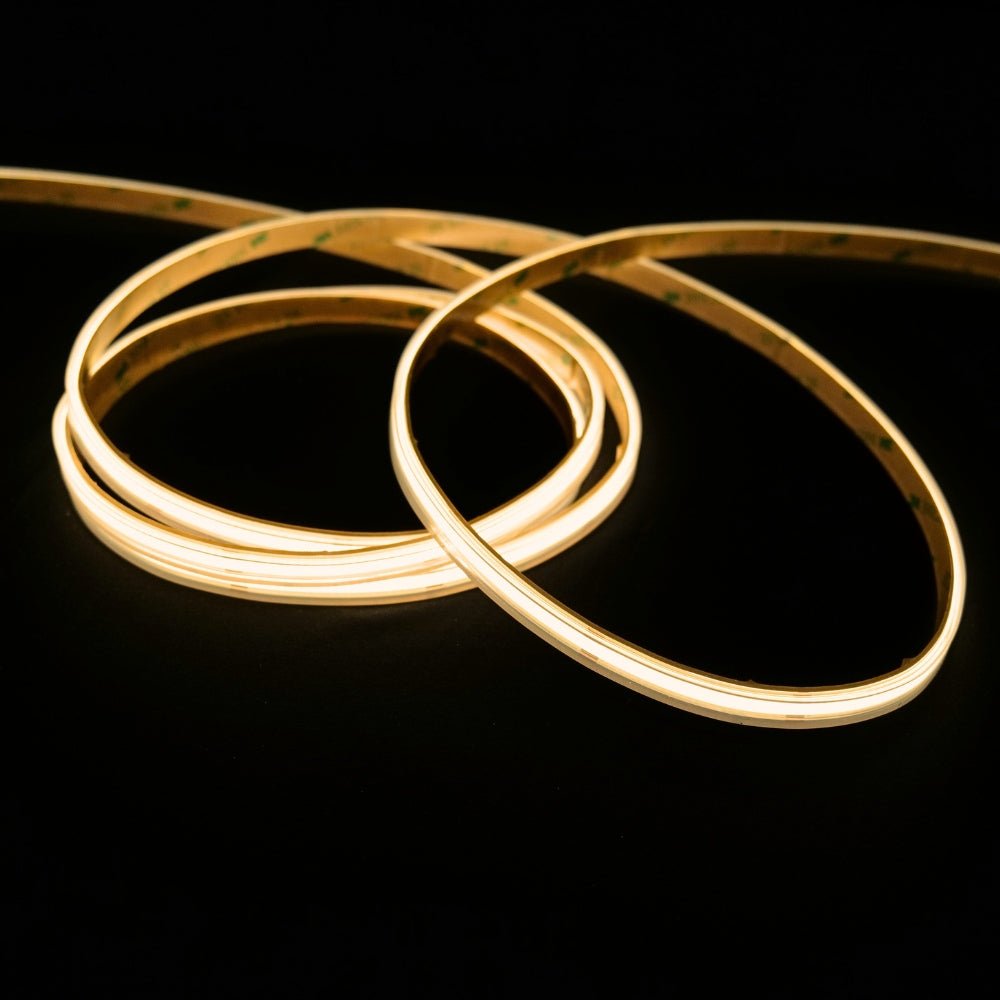 Warm White 3000K COB LED Strip 24V 480LEDs/m IP67 Waterproof 20m Run - House of LEDS