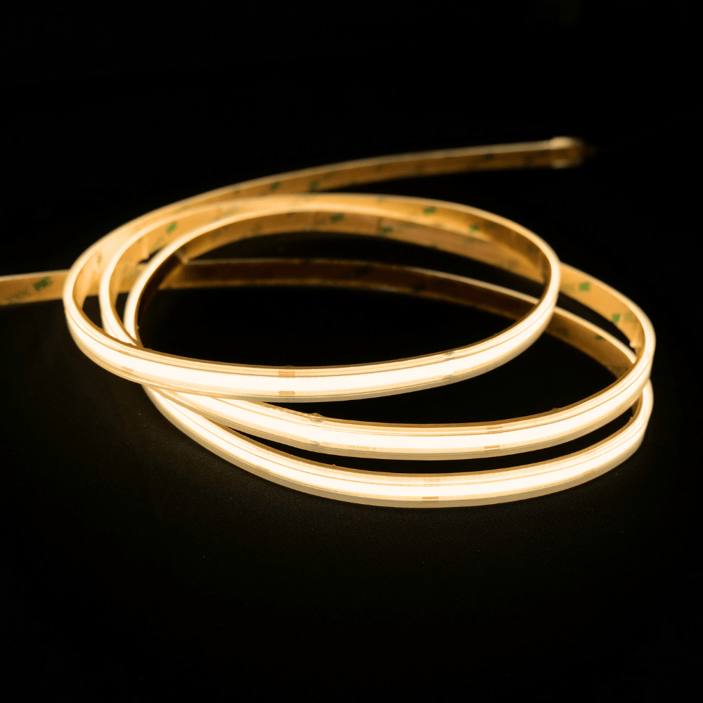 Warm White 3000K COB LED Strip 24V 480LEDs/m IP67 Waterproof 20m Run - House of LEDS