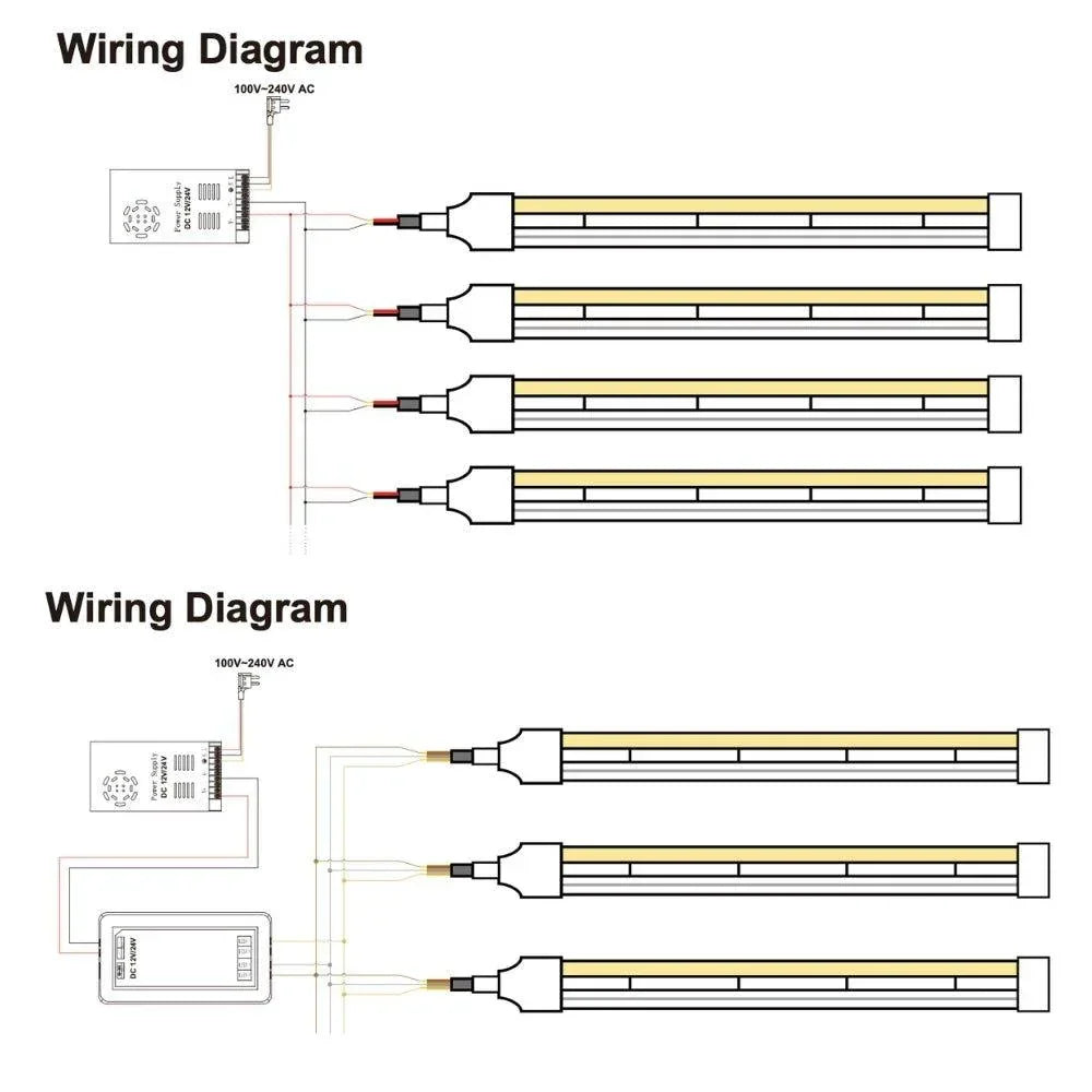 Extra Long Warm White LED Neon Flex 2700K 48V 6x12mm IP67 Waterproof 40m Continuous Run | UK LED Lights