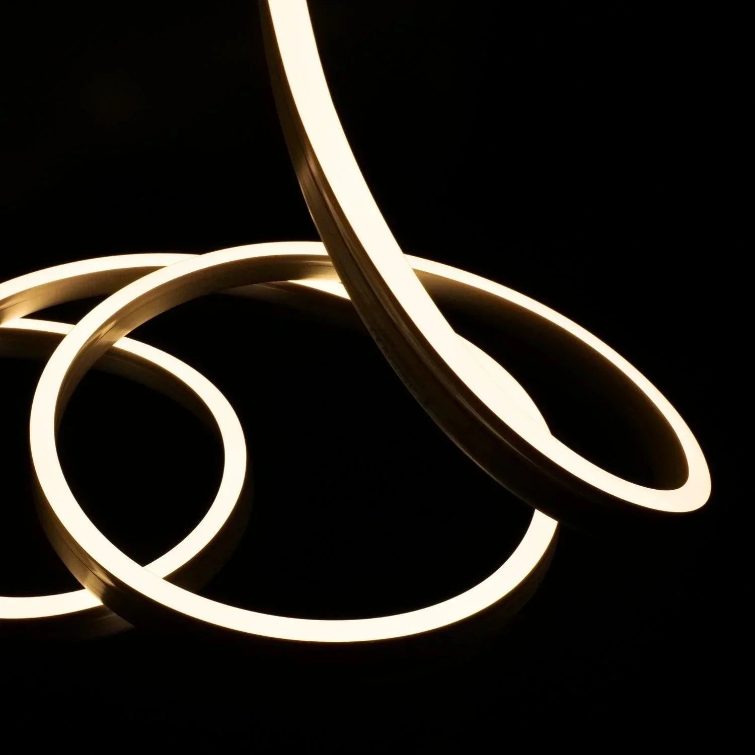 Warm White Neon Flex 2800K 24V 10x20mm IP68 Waterproof 20m - House of LEDS