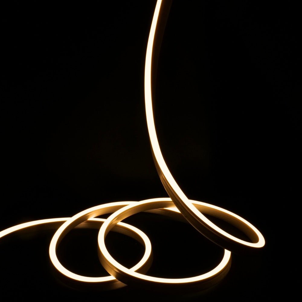 Warm White Neon Flex 2800K 24V 10x20mm IP68 Waterproof 20m - House of LEDS