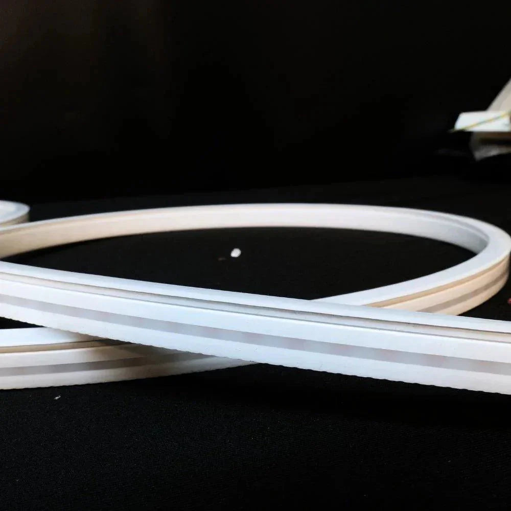 Decking Warm White LED Neon Flex 3000K 24V 6x12mm IP67 Waterproof 1cm Cut 15m | UK LED Lights