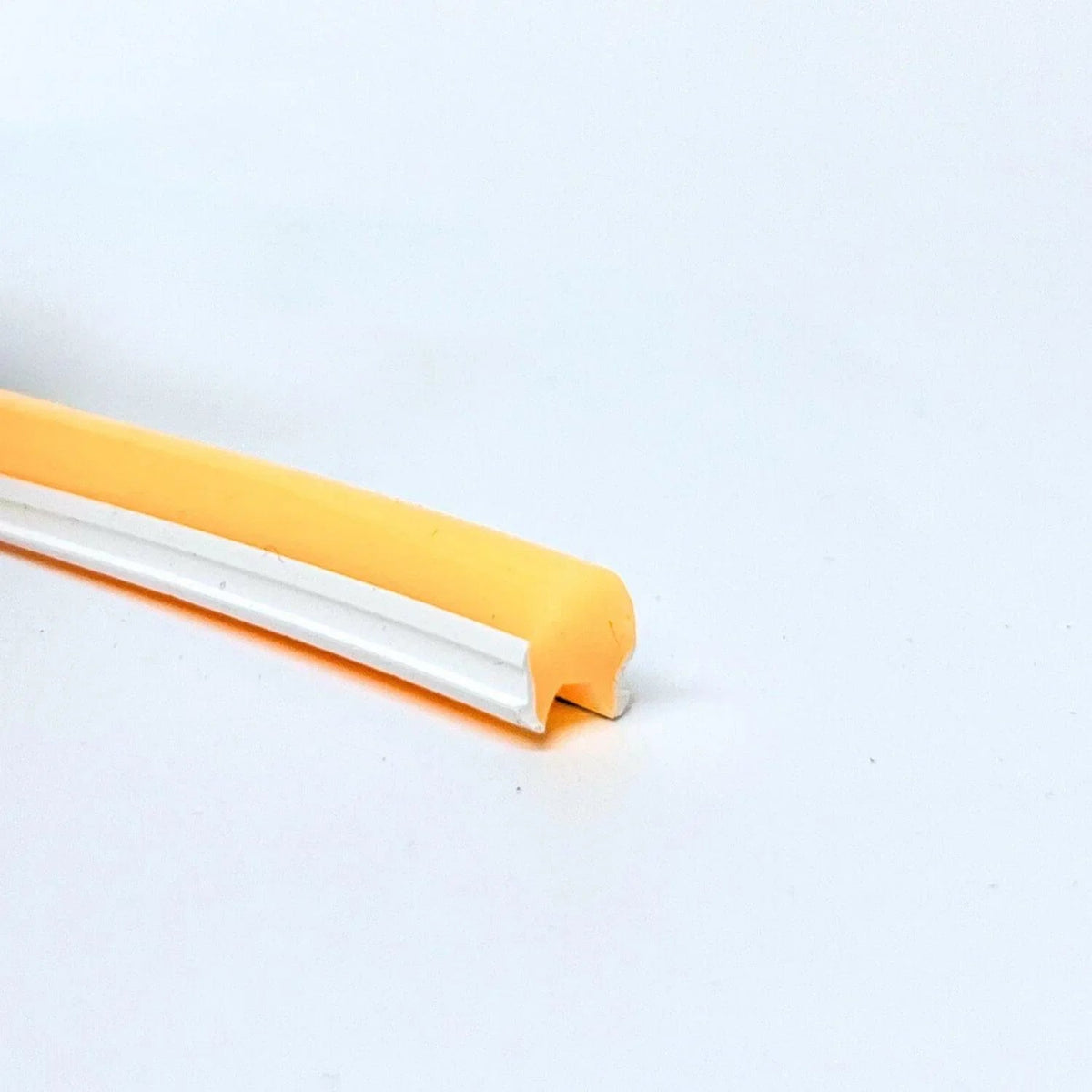 Yellow Silicone Neon Flex Tube Diffuser Body for LED Strip Lights Neon Signs 8mm - UK LED Lights